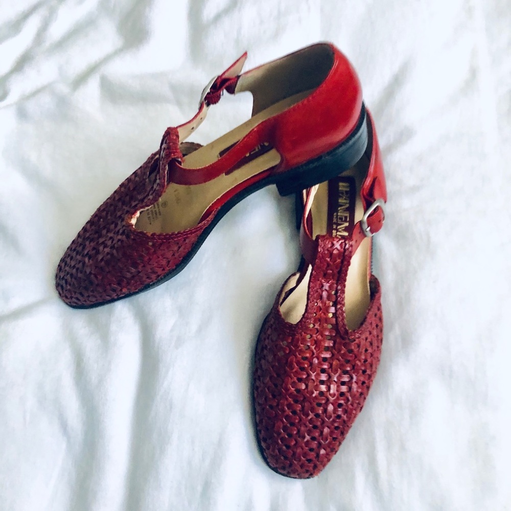 Vintage Ipanema T Bar Flats